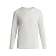 thumbnail image 5 of George Men's & Big Men's Crewneck T-Shirt with Long Sleeves, Size S-2XL, 5 of 5