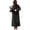 灰色, variant on Women's Fashion Striped Coat Casual Comfortable Retro Street Style Autumn Winter Long Sleeve Lapel Double Breasted Outerwear