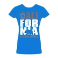 thumbnail image 1 of T-Shirt à Manches Courtes California Republic pour Femmes - Royal - Large, 1 of 9