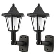 thumbnail image 2 of Dalazy 2pcs Solar Powered Wall Light Outdoor Patio Courtyard Garden Street Light Style Waterproof Lamp, 2 of 9