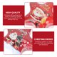 thumbnail image 4 of GOOHOCHY 6 cajas de regalo navideñas con forma de estrella de cinco puntas, 4 of 8
