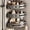 3 Tier, variant on 3-Tier Corner Shower Shelf No Drilling Adhesive Wall Mounted Bathroom Organizer, Self-Adhesive Drill-Free Space Saving Quick Dry PP Plastic Shower Caddy for Bathroom Storage - Gray