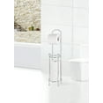 thumbnail image 3 of American Dream Home Goods Freestanding Toilet Paper Holder with Crystal Accents, Chrome Finish, 3 of 4