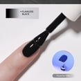 thumbnail image 4 of Kit de esmaltes de uñas en gel GAOY, blanco y negro, 16 ml, Soak Off UV, 4 of 6