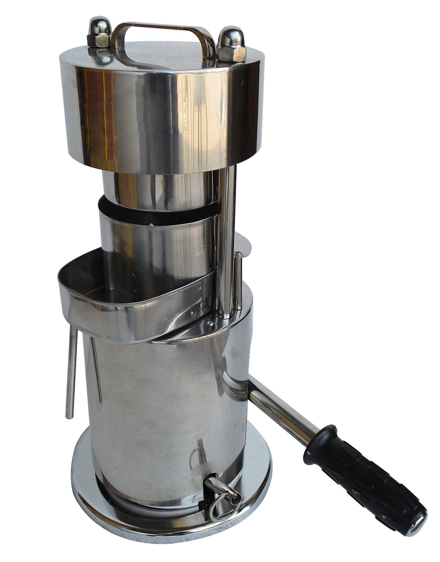 INTBUYING 10T Hydraulic Hand Type Fruit Sugar Cane Juicer Extractor