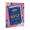 thumbnail image 2 of Stupell Industries Cottage Girls Who Read Inspirational Canvas Art, 16 x 20, by Vanessa Stoilova, 2 of 8