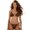 X5 Coffee, variant on Ticikt Women's Bikini Sets V Neck Two Piece Swimsuit Textured Crisscross Self Tie Halter Low Rise Bathing Suit