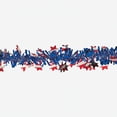 thumbnail image 5 of Patriotic Tinsel Garland - Party Decor - 1 Piece, 5 of 5