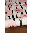 thumbnail image 7 of Linon Home Décor Washable Laurel Area Rug or Runner Collection, Ivory and Pink, 2' x 3', 7 of 7