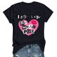 thumbnail image 1 of En octubre, usamos camisetas de manga corta con estampado de rosa para mujer con conciencia de mama de Halloween Fridja  gope3994, 1 of 4