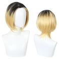 thumbnail image 1 of Peluca para cosplay, pelo sintético Kenma Kozume de Haikyuu, 30 cm, 1 of 1