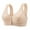 D, variant on Fsqjgq Sports Bras for Women Plus Size Front Closure T Back Seamless No Underwire Lightly Lined Push Up Bras Comfort Underwear Bralettes B Size 40