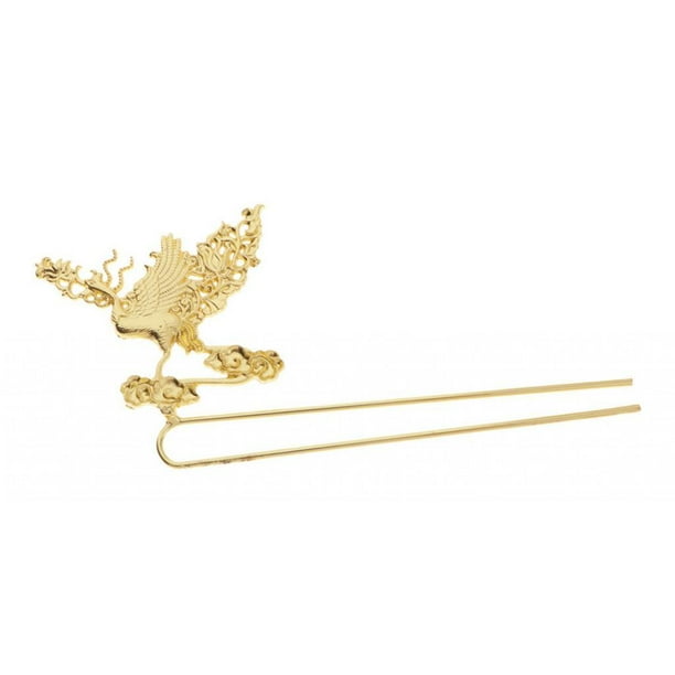Horquilla de aleación para el cabello, pinza para el cabello, horquilla en forma de U, accesorios para el cabello DIY dorado