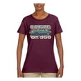thumbnail image 2 of Wild Bobby Ford Shelby GT350 Retro Colorshift Women Graphic Tee, 2 of 6