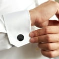 thumbnail image 4 of OULII 2 Pares De Cufflinks Elegantes Para Accesorios De Para Traje Y Eventos Formales, 4 of 8