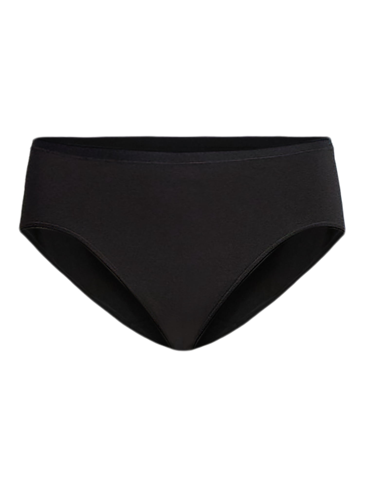Joyspun Women's Plus Cotton-Blend Hipster Panties, 3-Pack, Sizes 1X-5X