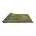 thumbnail image 2 of Ahgly Company Indoor Rectangle Abstract Turquoise Blue Contemporary Area Rugs, 2' x 5', 2 of 4