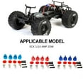 thumbnail image 3 of Vogacara RCGOFFLOW-perno de bola para coche de control remoto, fuerte perno de bola para 1/10 ECX AMP Monster Trucks, pieza de actualización de Kits de construcción modelo Negro, 3 of 6