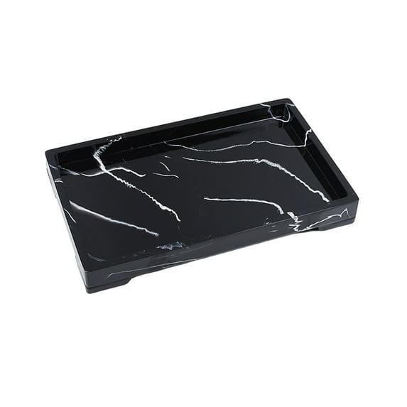 Decorative Bathroom Vanity Tray Resin Cosmetic Organizer Display Home Decor Bathtub Jewelry Dish Bathtub Serving Tray Holder for home and