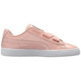 thumbnail image 3 of PUMA 363073-11 : Women's Basket Heart Patent Sneaker Peach Beige (7 B(M) US), 3 of 8