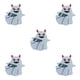 thumbnail image 1 of Broche de esmalte Yuarrent fantasmas blanco minimalista moderno, 1 of 6
