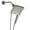 Brushed Nickel, variant on Seventy 3-Setting Dual Combo, Fixed and Handheld Showerhead in Brushed Nickel (12162)