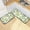 Cute Baby Turtles, variant on Dailycode 2 Pcs Kitchen Rug Set Non Slip Absorbent Soft Floor Mats for Kitchen Bathroom Vibrant and Colorful Floral 19.7"x27.6" 19.7"x47.2"