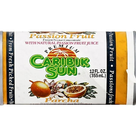 Caribik Sun Juice Fruit Passion Frz 12 Oz - Pack Of 24