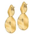 thumbnail image 2 of Auriga Fine Jewelry 14K Yellow Gold Dangle Earrings for Women (L- 1.73 inch, W- 0.82 inch), 2 of 6