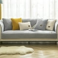 thumbnail image 2 of Velvet sofa cover, L shape sofa throws, corner sofa cover, ultra soft sofa protector, 2 of 8