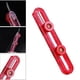 thumbnail image 3 of Gancho de pesca de seguridad, herramienta de anudado de anzuelo portátil sólido de nivel, líneas de pescado, nudo, regla de medición posicionada, herr rojo Soledad Neumático de gancho de pesca, 3 of 10
