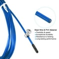 thumbnail image 4 of Uxcell 10Ft Speed Jump Rope Replacement Cable 2.5mm Professional Skipping Rope Steel Wire Replace Blue 4 Pcs, 4 of 6