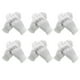 thumbnail image 1 of Cheap!Maojin Paquete de 6 guantes de algodón blancos para manos secas, guantes de humedad durante la noche, guantes de spa, guantes blancos para mujeres y hombres, 1 of 7