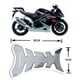 thumbnail image 2 of Universal motocicleta pegatina calcomanía Gas aceite combustible tanque Pad Protector negro Ndcxsfigh Accesorios para autos y motos, 2 of 3