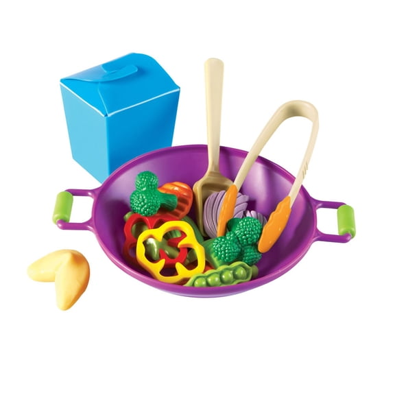 New Sprouts, LRN9264, Stir Fry Play Set, 17 / Set, Assorted