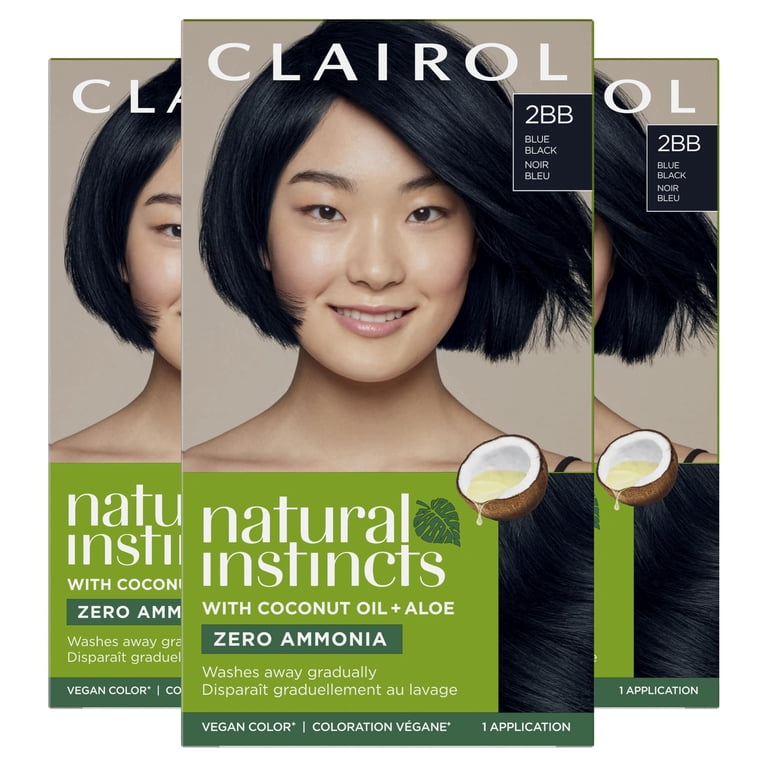 Clairol Natural Instincts Demi-Permanent Hair Color Creme 2BB Blue