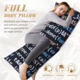 thumbnail image 7 of Zufioo Function Source Code Print 20x54 Inch Long Body Pillowcase, without Pillow Core, Pillow Case with Hidden Zipper, Ideal Gift for Home Furnishings, 7 of 7