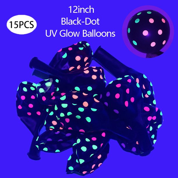 Cinta luminosa fluorescente de neón UV para fiesta, pegatinas que brillan en la oscuridad, reactiva la luz negra, cintas luminosas de cumpleaños, decoraciones de boda