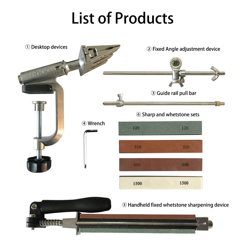 360° Fixed Angle Knife Sharpener Machine Metal Material Sharpener for Knife