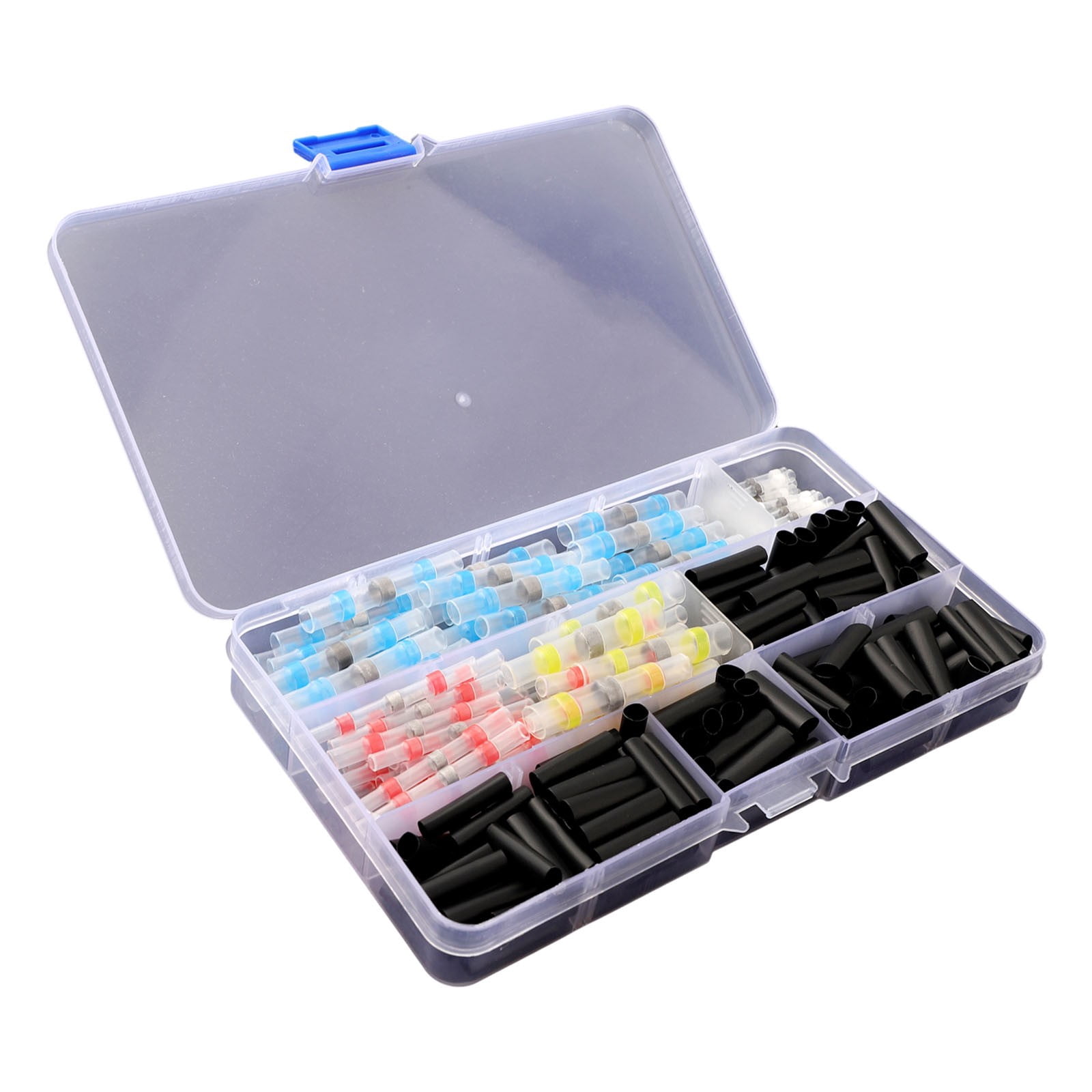 50/800Pcs Solder Seal Sleeve Heat Shrink Wire Connectors Terminals Waterproof 250Pcs