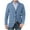 Light Blue, variant on Dovford Men's Shawl Collar Cardigan Sweater Button Down Knitwear with Pockets