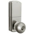 thumbnail image 2 of MiProducts MiLocks Keyless Entry Door Knob Lock with Electronic Digital Keypad In Satin Nickel, 2 of 3