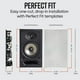thumbnail image 4 of Altavoz empotrado Polk Audio 65-RT Key Bass Par, color blanco, 4 of 7