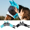 thumbnail image 2 of Luminous Horse Fly Mask Large Eye Space Standard with Ears UV Protection for Horse, 2 of 8