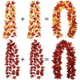 thumbnail image 6 of Fall Garland Maple Leaf,6.5Ft/Piece Hanging Vine Garland Artificial Autumn Foliage Garland Thanksgiving Decor for Home Wedding Fireplace Party Christmas, 6 of 8