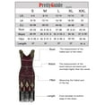 thumbnail image 7 of PrettyGuide Women 1920s Gatsby Cocktail Sequin Art Deco Flapper Dress, 7 of 7