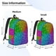 thumbnail image 2 of Easygdp Colorful Glitter Mochila de Lona Resistente para Laptop, Compatible con Laptops de 15 a 17 pulgadas, Ideal para Escuela, Trabajo y Viajes-Small, 2 of 5