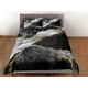 thumbnail image 3 of Juego de Dormitorio Contemporáneo Funda Nórdica Estética Negra, Edredón de Lujo Mármol Dorado, 3 of 4