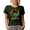 Military Green, variant on High School Level Complete feat. a Game Controller, Video Gamer Student Graduation, Black T-Shirt, XL