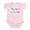 Petal Pink, variant on CafePress - My Nana Loves Me (Des. #1) Infant Bodysuit - Baby Light Bodysuit, Size Newborn - 24 Months